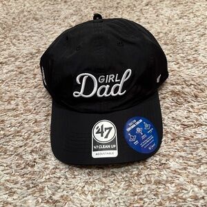 '47 Black 'Girl Dad' Baseball Cap
